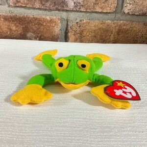 Ty Vintage “Smoochy the Frog” 1993 Teeny Beanie Babies